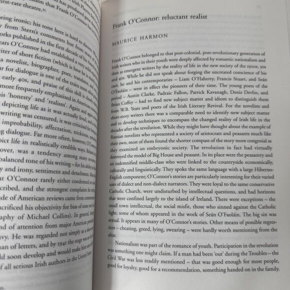 Frank O'Connor Critical Essays 2007 Edited by Hilary Lennon HC Four Courts Press - Picture 7 of 16